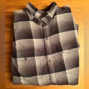 Plaid Button-Up Jacket